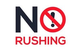 No Rushing Into a Settlement