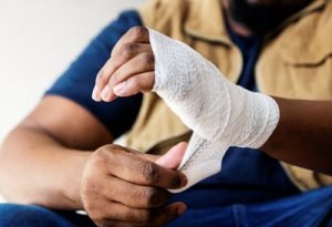 Construction Site Burn Injury