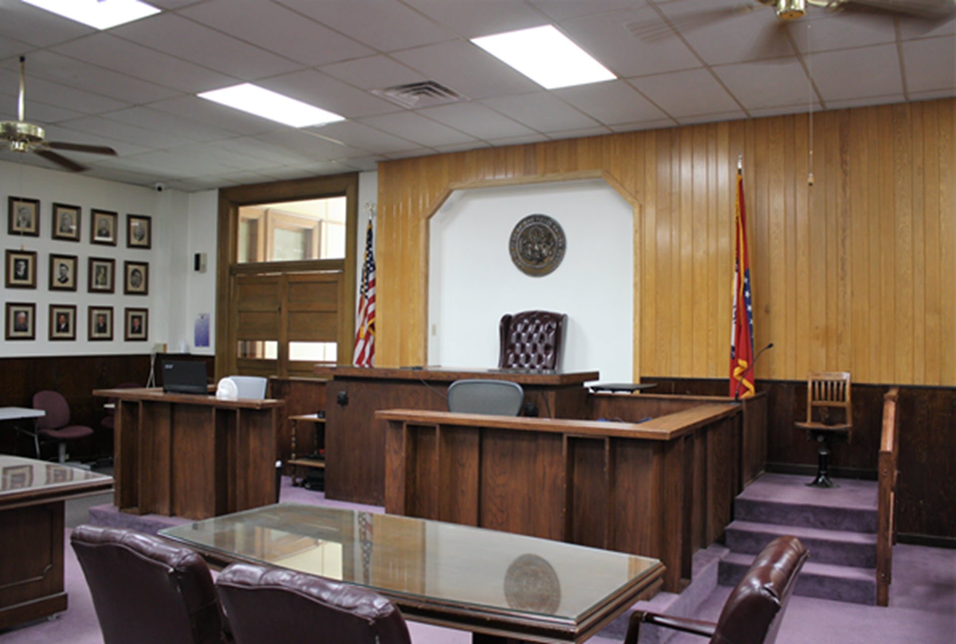 Boone County Courthouse Courtroom