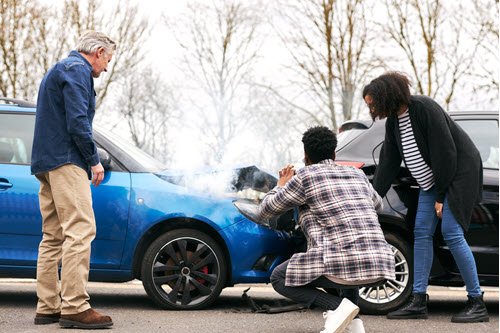 gathering evidence of car crash